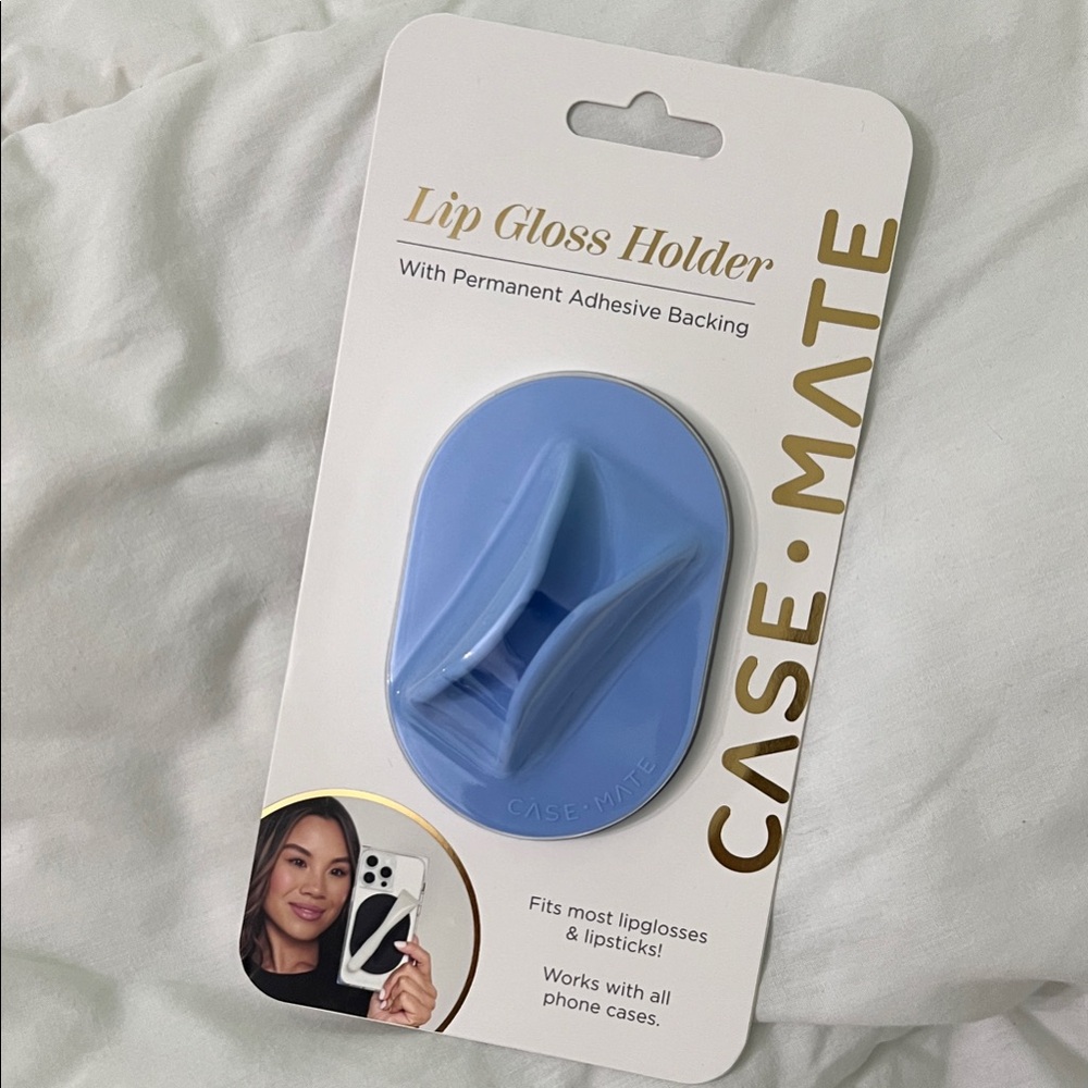 Case-Mate Light Blue Lip Gloss Holder
